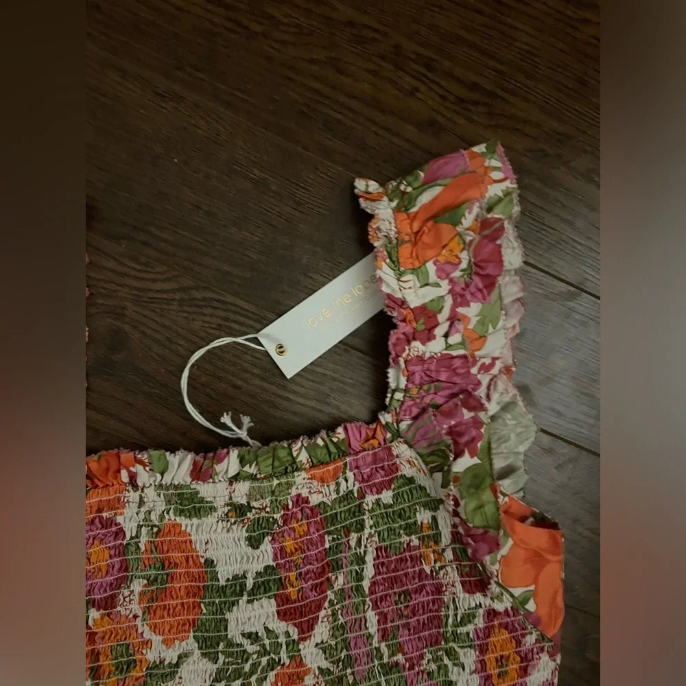 Floral Ruffle Smocked Top - Picture 13 of 13